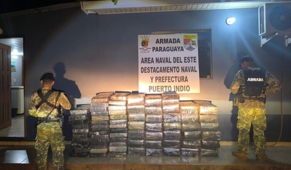 Incautan estupefacientes en la zona del lago de Itaipú