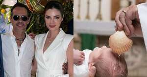 La Nación / Nadia y Marc se convirtieron en padrinos de bautizo en Asunción