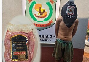 Descruben a adolescente hurtando picaña de supermercado