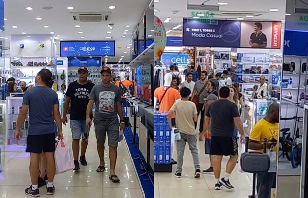 Feriado con bajo movimiento comercial en Ciudad del Este - La Clave
