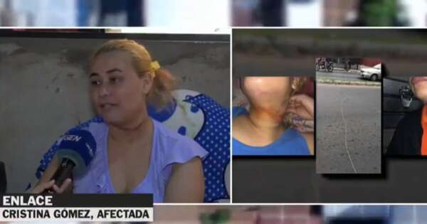 Diario HOY | Mujer en moto casi resulta decapitada por cable suelto de wifi
