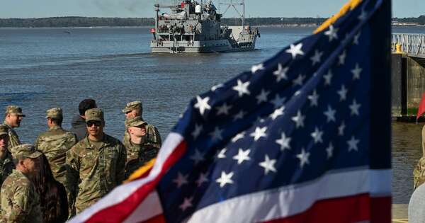 La Nación / EE. UU. aumenta su fuerza militar en Oriente Medio y advierte ataque iraní