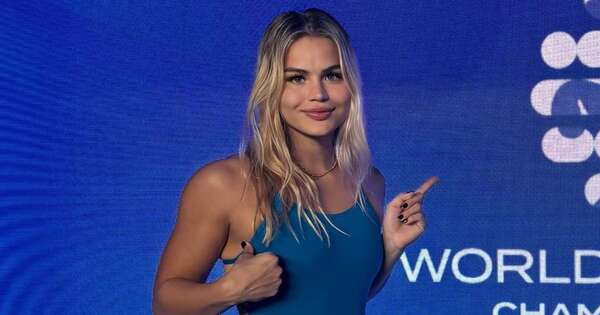 La Nación / Luana Alonso retomó la natación, pero en EE. UU
