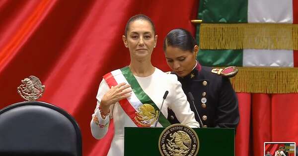 La Nación / Claudia Sheinbaum asumió como primera presidenta de México