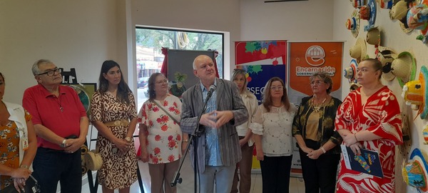Inauguración de "KARAI OCTUBRE: Ja ́umina Jopara" en Encarnación