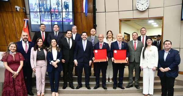 La Nación / Parlatino recibió distinción de la Cámara de Diputados