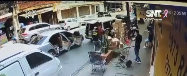 Falsos policías roban millonaria suma en CDE - SNT