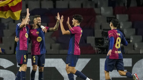El Barça se regala una goleada en Champions