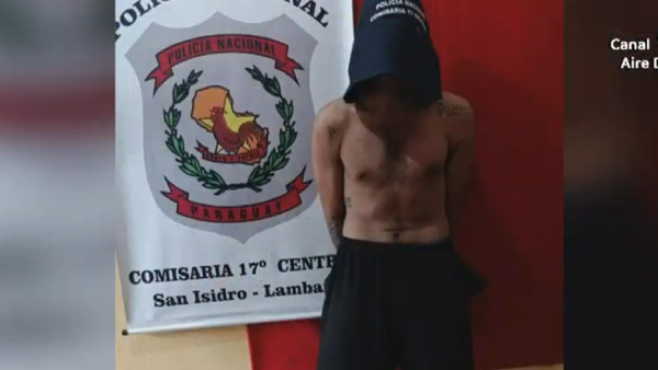 Detienen a un hombre que supuestamente amenazaba con incendiar las casas de sus vecinos en Lambaré