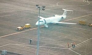 Desvío de vuelo de PARANAIR por problemas de visibilidad