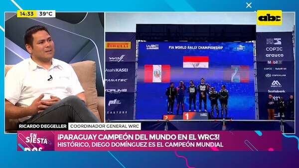 ¡Paraguay campeón del mundo en WRC3!: Diego Domínguez llevó a lo más alto al país - Ensiestados - ABC Color