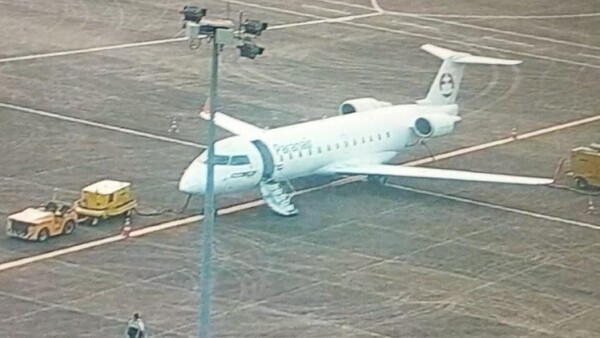 Avión aterriza en el Aeropuerto Guaraní por problemas de visibilidad en Asunción