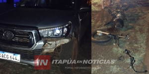 CONDUCTOR DE CAMIONETA QUE PROTAGONIZÓ ACCIDENTE FATAL DIO NEGATIVO AL ALCOTEST - Itapúa Noticias
