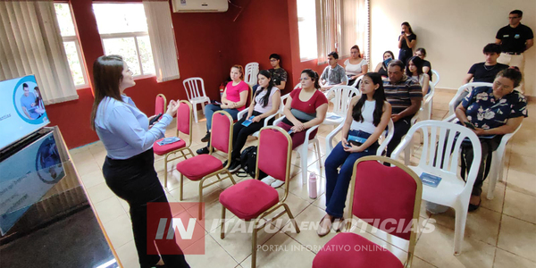 TALLER DE PRIMER EMPLEO Y LANZAMIENTO DE BOLSA DE TRABAJO EN CAMBYRETÁ - Itapúa Noticias