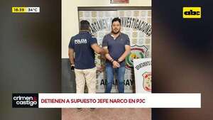Detienen a presunto jefe narco en PJC: le habían incautado 215 kilos de cocaína en 2021 - Crimen y castigo - ABC Color