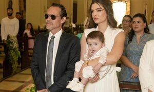 ¡Paínos! Aparecen las fotos de Marc Anthony y Nadia Ferreira en la Catedral de Asunción