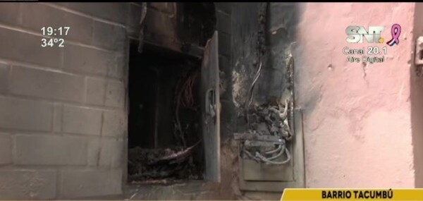 Susto en una escuela, explotó el tablero eléctrico - SNT
