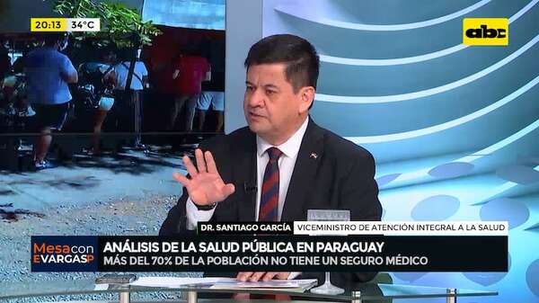 Salud pública en Paraguay: “el presidente aportó muchas fichas en salud”, según viceministro - Mesa de Periodistas - ABC Color
