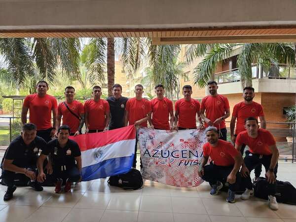 Fútbol de salón: Sport Azucena debuta en Colombia - Polideportivo - ABC Color