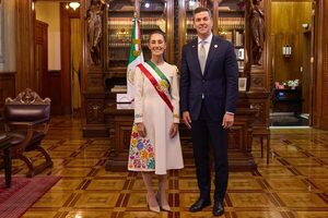 Peña asistió a la toma de posesión de la presidenta mexicana Claudia Sheinbaum - .::Agencia IP::.