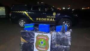 Policía Federal incautó más de 300 kilos de cocaína en la frontera con Paraguay - ABC en el Este - ABC Color