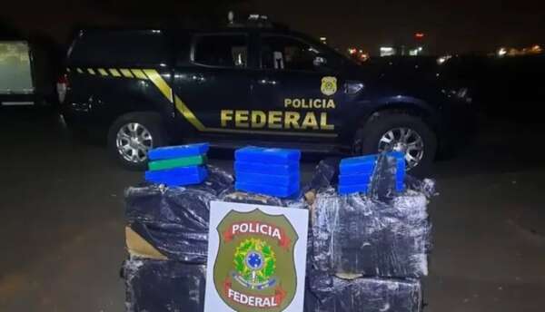 Policía Federal incautó más de 300 kilos de cocaína en la frontera con Paraguay - ABC en el Este - ABC Color