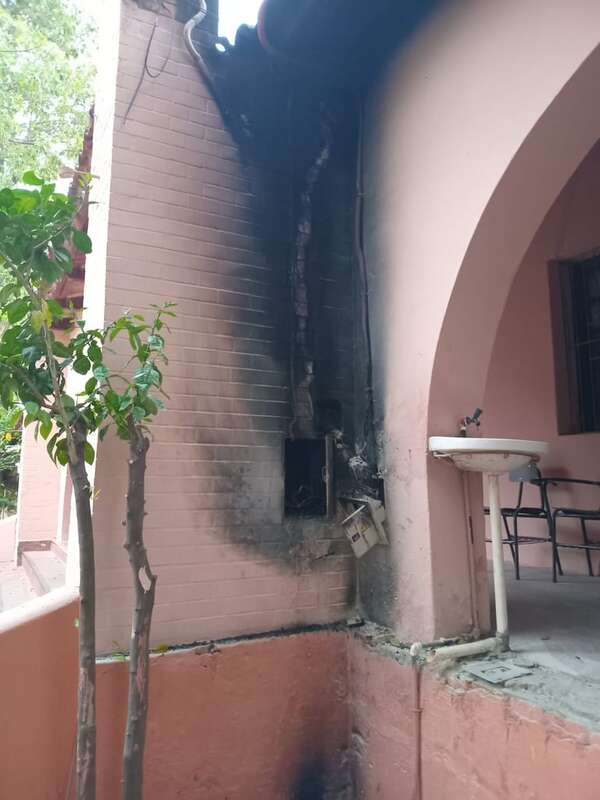 Tras explosión e incendio, suspenden clases en escuela de Asunción - Nacionales - ABC Color