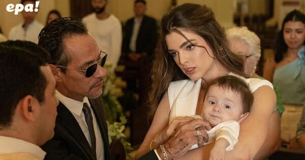 ¡Qué nivel! Nadia Ferreira y Marc Anthony, padrinos de lujo del pequeño Maxi