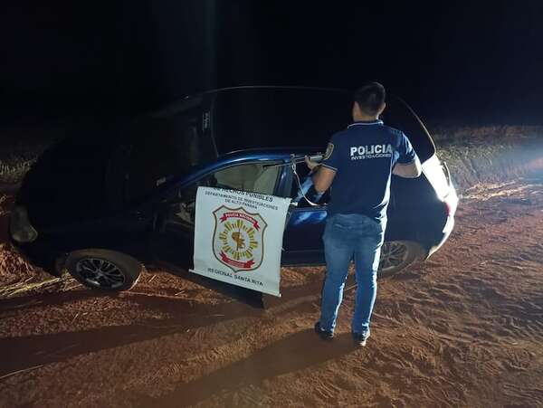 Persecución en Santa Rita: recuperan vehículo robado, pero delincuentes logran escapar - ABC en el Este - ABC Color