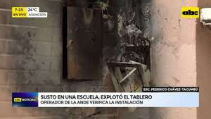 Barrio Tacumbú: susto en la escuela tras explosión  - ABC Noticias - ABC Color