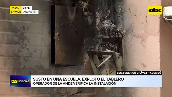 Barrio Tacumbú: susto en la escuela tras explosión - ABC Noticias - ABC Color