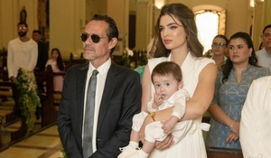 Imágenes del bautismo del ahijado paraguayo de Nadia Ferreira y Marc Anthony - Teleshow