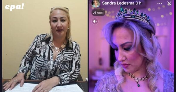 ¿Realeza paraguaya? El extravagante cumpleaños de la “Reina Sandra Ledesma”