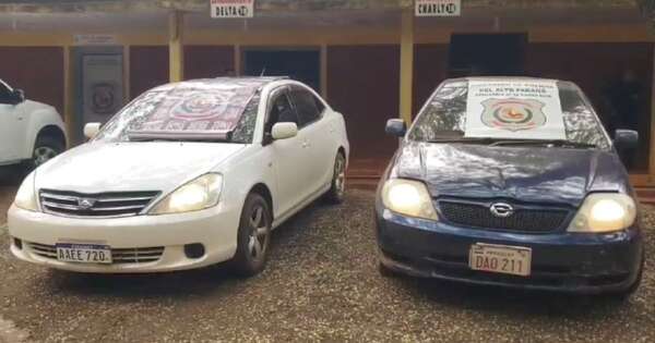 Diario HOY | Tras persecución policial, ladrones abandonan vehículos robados en Alto Paraná