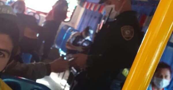Diario HOY | Redadas en buses: 6 detenidos por contar con cuentas pendientes con la justicia