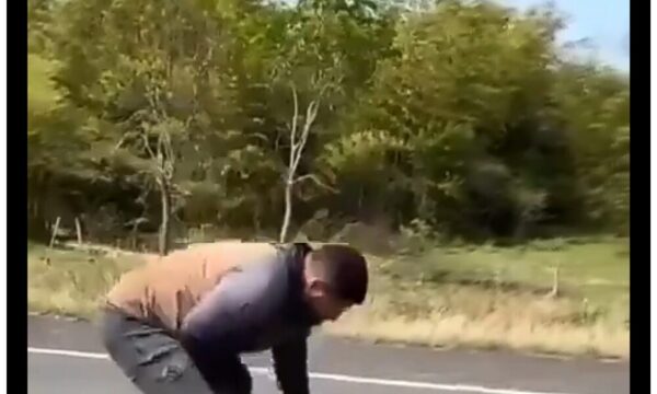 (VIDEO)Esposa del atropellado que quiso salvar lagarto he´i que conductora ni se comunicó