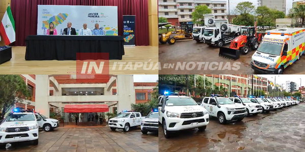 ITAPÚA RECIBIÓ 17 PATRULLERAS A SERVICIO DE LA POLICÍA NACIONAL - Itapúa Noticias