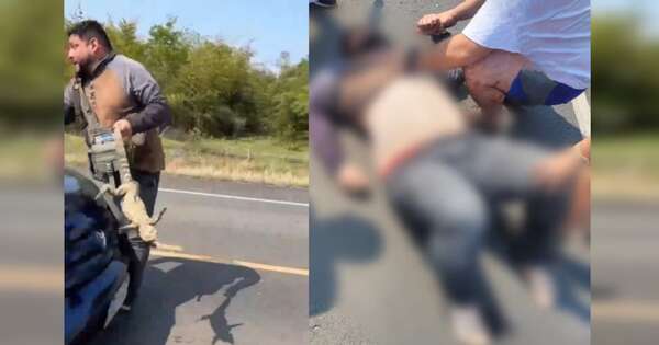 Diario HOY | Hombre que quiso salvar a teju herido sufrió varias fracturas y está grave