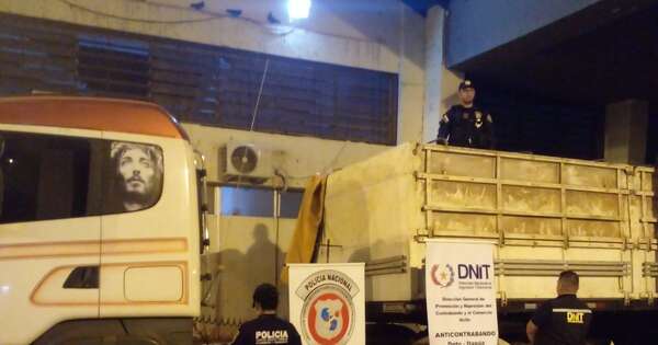 La Nación / En dos operativos incautan productos agrícolas de contrabando por unos G. 215,5 millones