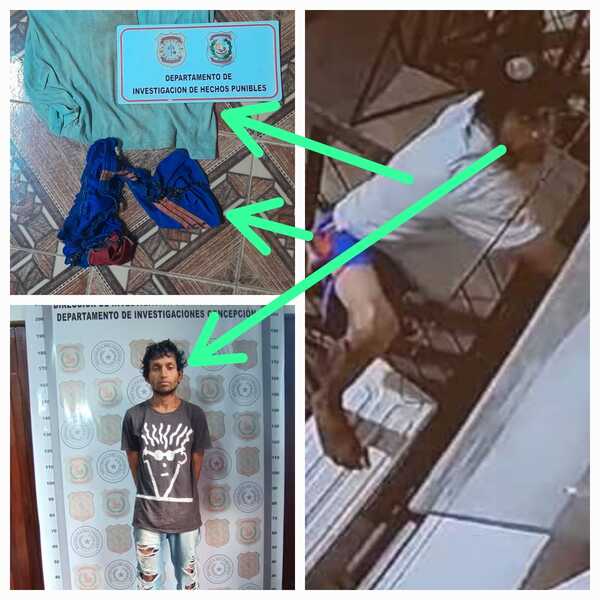 Detienen al ladrón que robó en una distribuidora y dejó su zapatilla