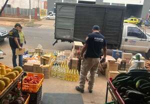 Incautan mercaderías sin documentación en Capiatá  - Policiales - ABC Color