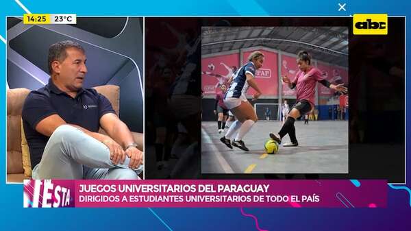 Juegos Universitarios del Paraguay Rexona 2024: dirigidos a estudiantes de todo el país - Ensiestados - ABC Color