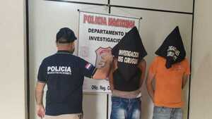 Curuguaty: Detienen a dos sospechoso de robar un comercio en patota