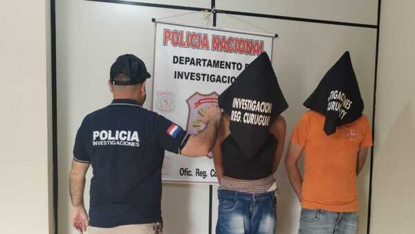 Curuguaty: Detienen a dos sospechoso de robar un comercio en patota