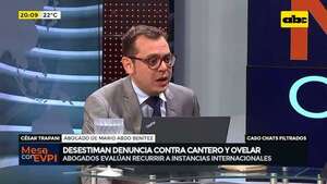Relación Cantero y Ovelar: “el fiscal recibía indicaciones precisas”, según abogado de Abdo - Mesa de Periodistas - ABC Color