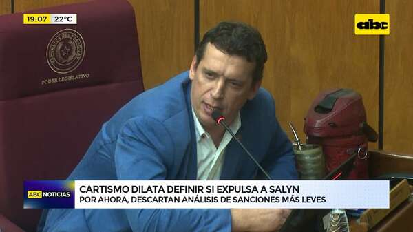 Video: cartismo posterga una semana para definir si expulsa a Salyn - ABC Noticias - ABC Color