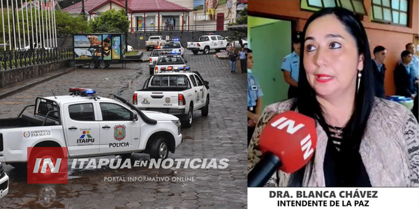 LA PAZ RECIBIÓ NUEVA PATRULLERA Y REFUERZA SEGURIDAD - Itapúa Noticias