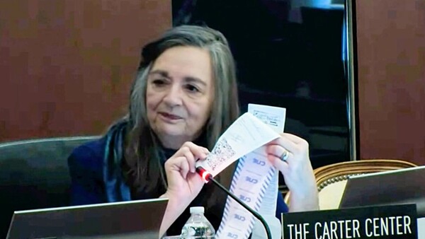 El Centro Carter exhibe prueba del triunfo de Edmundo González