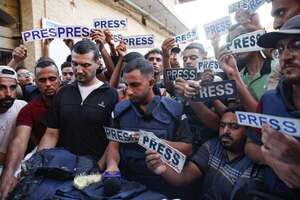 Denuncian apagón informativo en Gaza por represión israelí a periodistas - Mundo - ABC Color