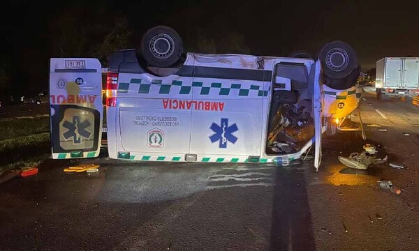 Hermanos fallecieron tras ser embestidos por ambulancia policial en Caaguazú – Prensa 5